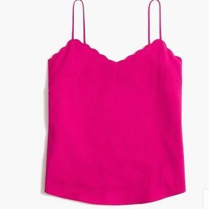J. Crew Scallop Cami / Size 6